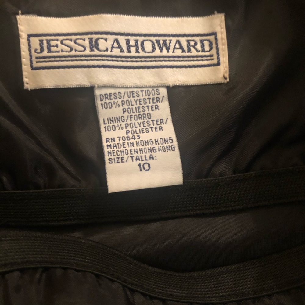 Jessica Howard Crooked Hem Spaghetti Strap Dress - Picture 14 of 15